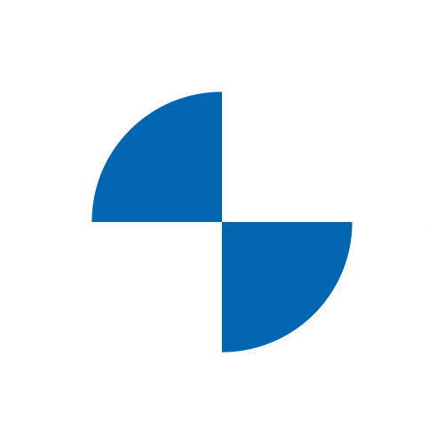 BMW Logo weiß